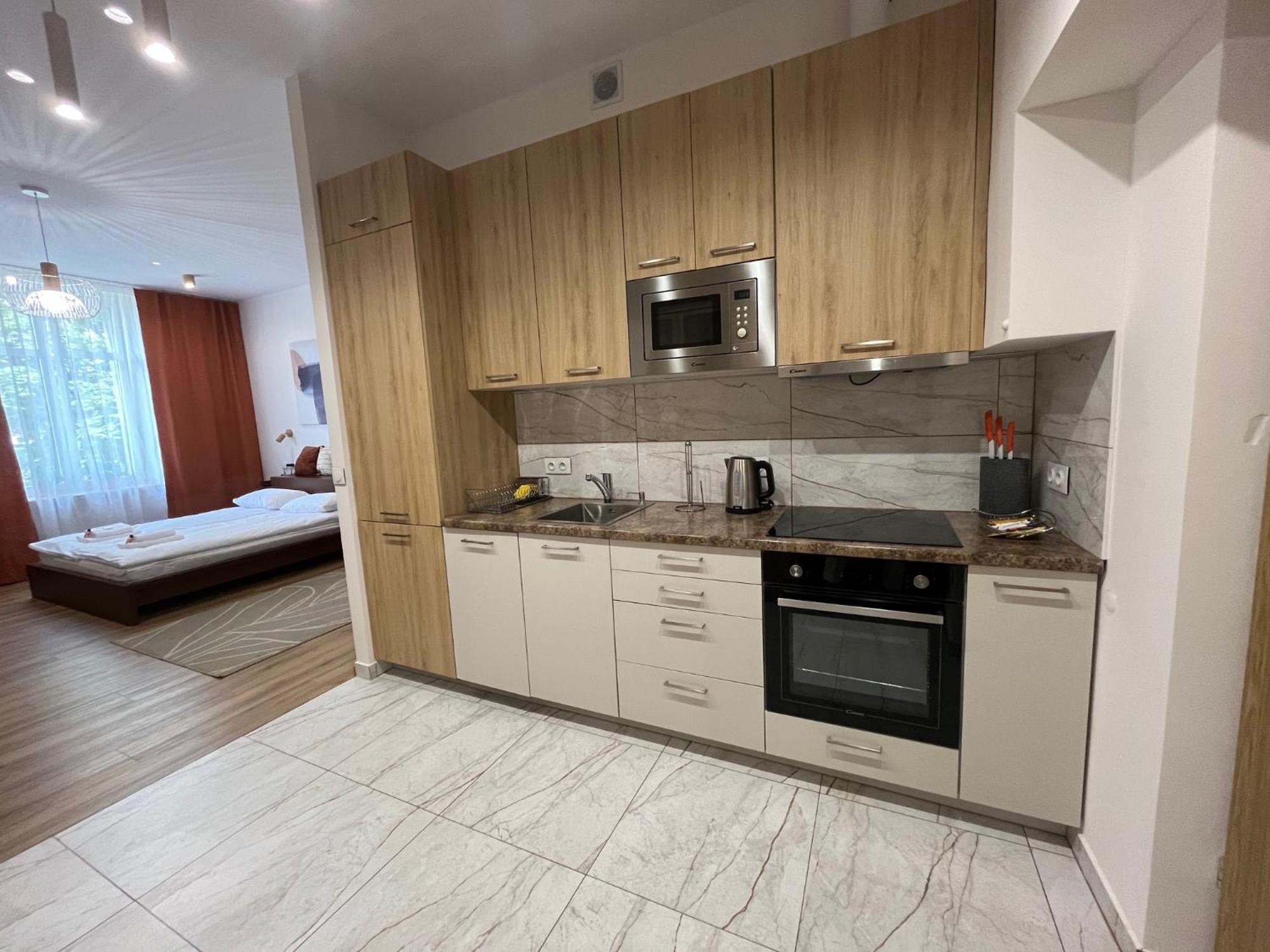 St. Cross Apartment Cracovia Esterno foto
